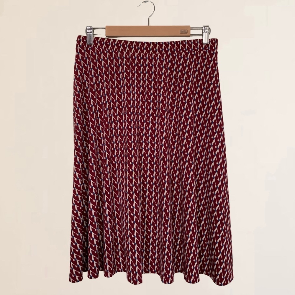 Gilli Morgan Patterned A-Line Skirt Stitch Fix Size XL